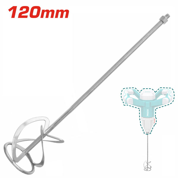 Cây trộn sơn 10T 120x600mm Total TAC331120