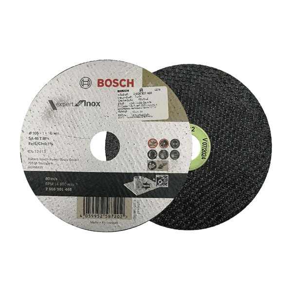 Đá cắt inox 105x1.0x16mm Bosch 2608901468