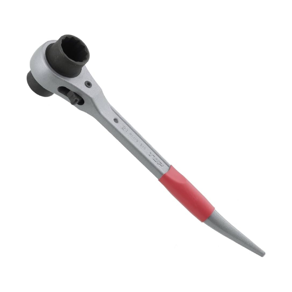 Cờ lê 2 đầu tuýp đuôi chuột cong loại ngắn TOP Japan RM-19X21A