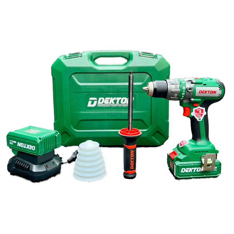 Combo Máy Khoan Búa Pin Dekton M21-ID1375BL