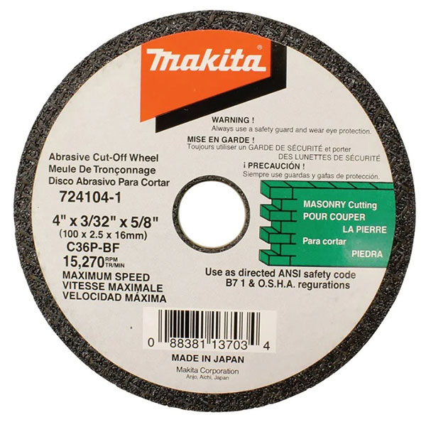Đá cắt 100mm Makita 724104-1