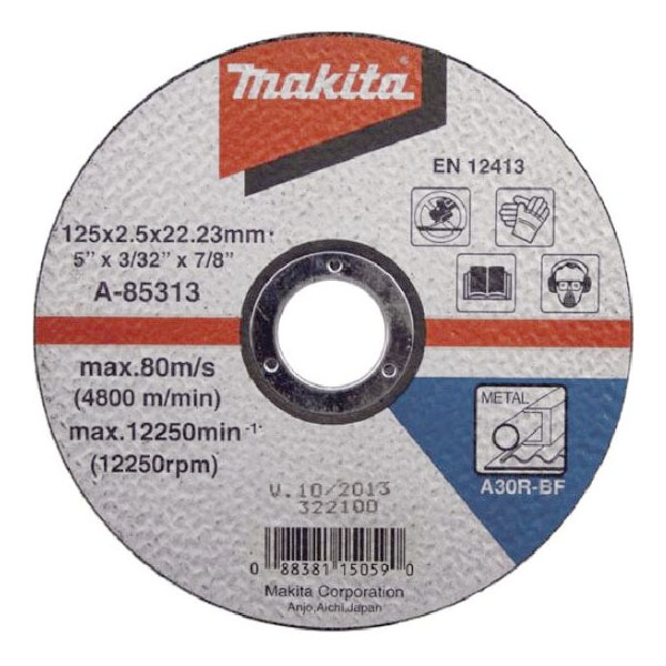 Đá cắt A30S cho kim loại 230x3x22.2 Makita D-18596