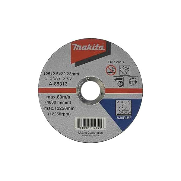 Đá cắt cho kim loại 125x2.5x22.2mm Makita A-85313