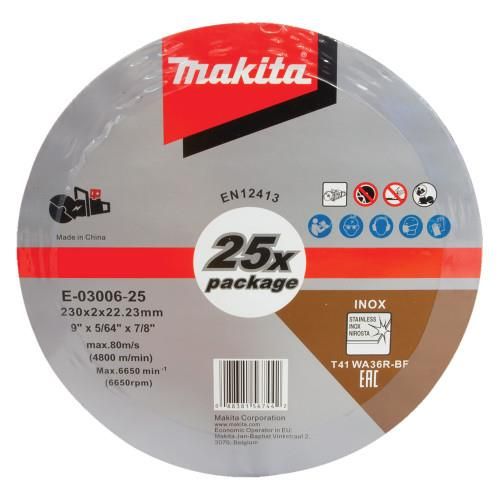 Đá cắt kim loại (230X2.0X22.23MM Makita E-03006