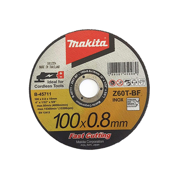 Đá cắt mỏng 100x0.8x16mm Makita B-45711