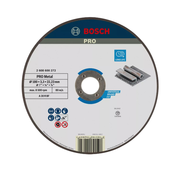 Đá cắt sắt 230 x 3 x 22.2mm Bosch 2608600274