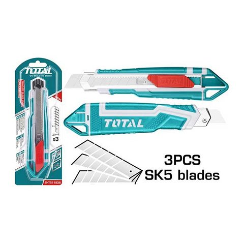 Dao rọc giấy 18x100mm Total THT511836