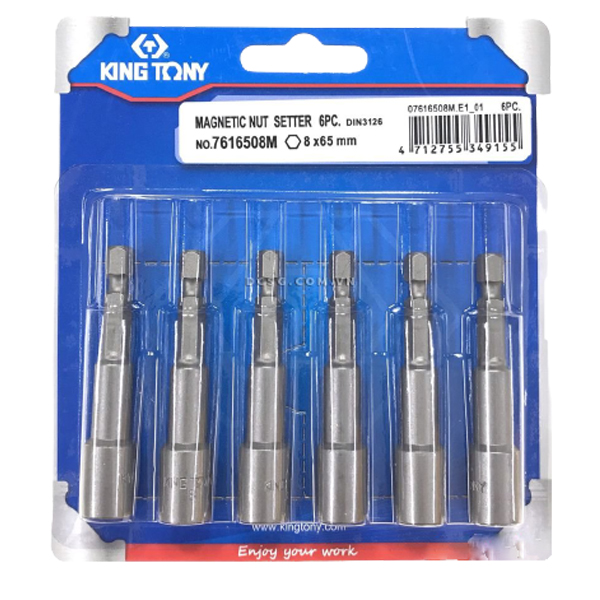Đầu bắn tôn 8mm KINGTONY 7616508M (vỉ/6 cái)