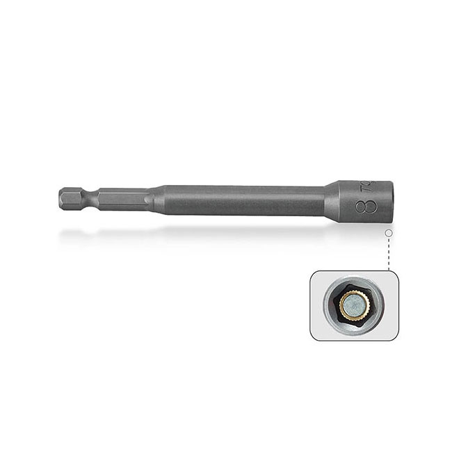 Đầu bắn vít tôn 1/4" Toptul BEAB0808 8mm