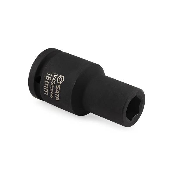 Đầu tuýp lục giác đen 3/4" 24mm SATA 34612