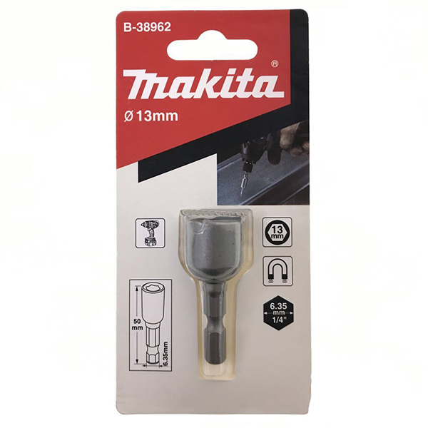 Đầu tuýp vặn vít tôn 13mm Maktia B-38962