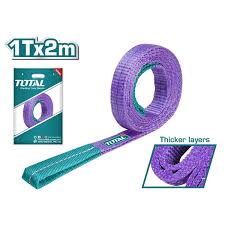 Dây cáp vải cẩu hàng tím 1Tx2m Total THTWS0102