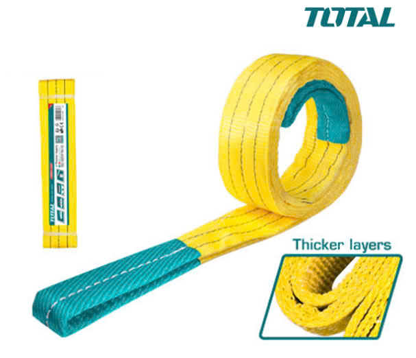 Dây cáp vải cẩu hàng vàng 3Tx5m TOTAL THTWS0305