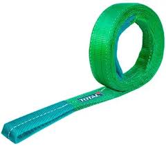 Dây cáp vải cẩu hàng xanh lá 2Tx2m Total THTWS0202