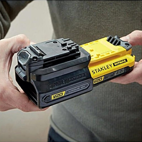 Đế chuyển 20v Fatmax qua máy 18V Stanley SBA100-B1