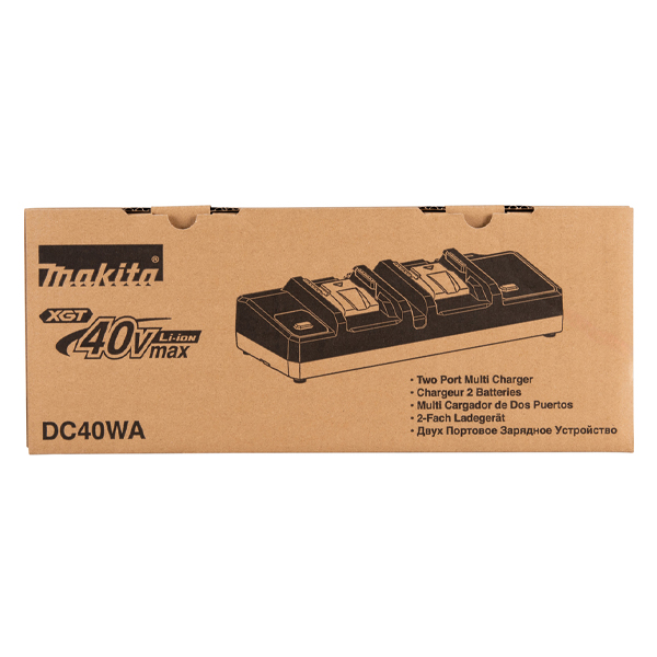 Đế sạc pin 2 cổng 40V Max Makita DC40WA (1911L9-4) - Ảnh 6