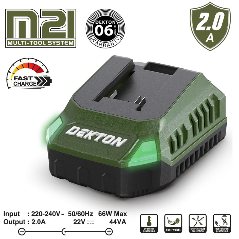 Đế sạc pin M21 Dekton M21-S20XPRO