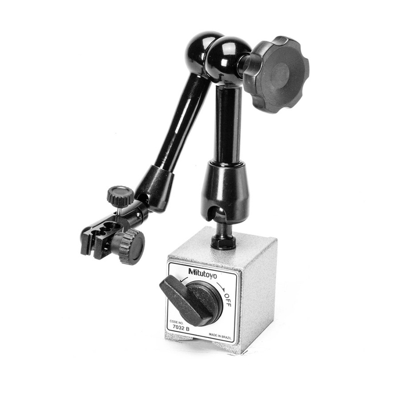 Đế từ gá đồng hồ so đa năng Mitutoyo 7032-10 (Ø6mm, Ø8mm, Ø9.53 mm)