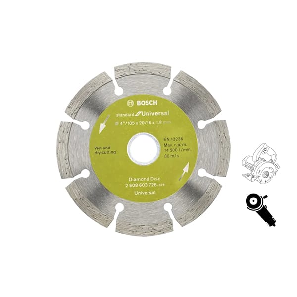 Đĩa cắt đá đa năng 105mm Bosch 2608603726