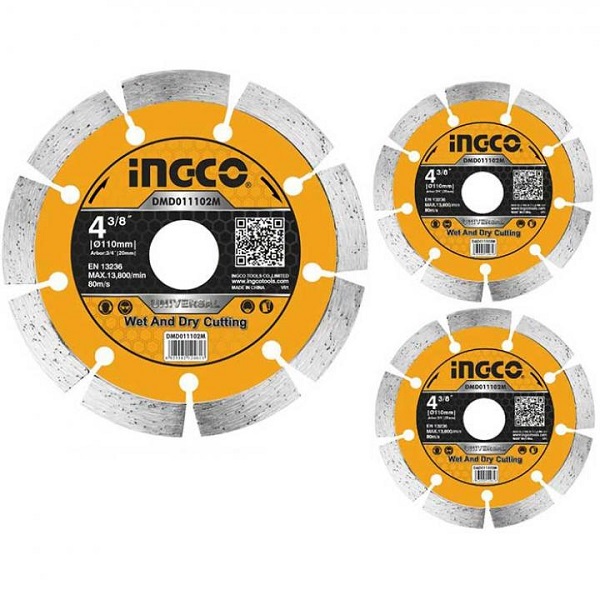 Đĩa cắt gạch khô Ingco DMD011102M