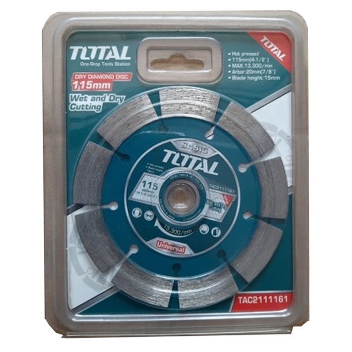 Đĩa cắt khô siêu mỏng Total TAC2111161 115x20mm