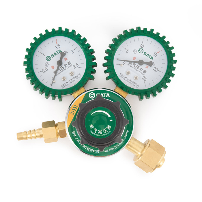 Đồng hồ điều áp khí Oxy ren trong SATA 31331