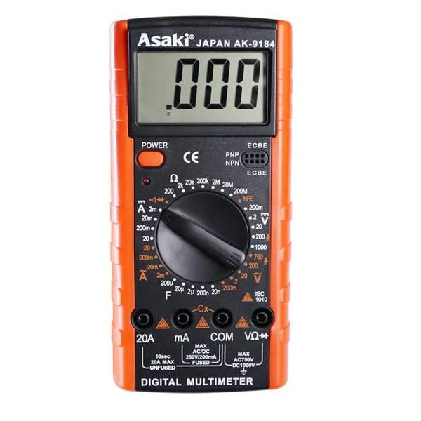 Đồng hồ đo điện vạn năng Asaki AK-9184
