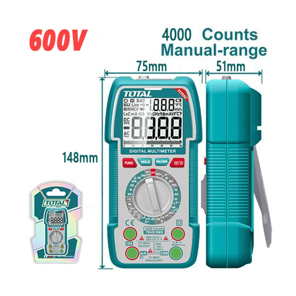 Đồng hồ đo vạn năng Total TMT536002