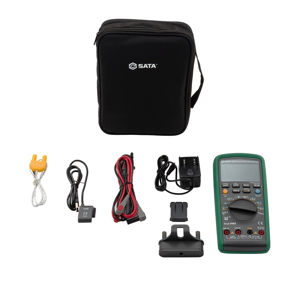 Đồng hồ vạn năng thông minh Sata 03075 (CAT IV 600V CAT III 1000V)