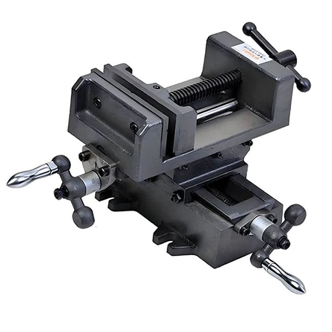 Ê tô bàn phay chữ thập Asaki AK-7031 4"