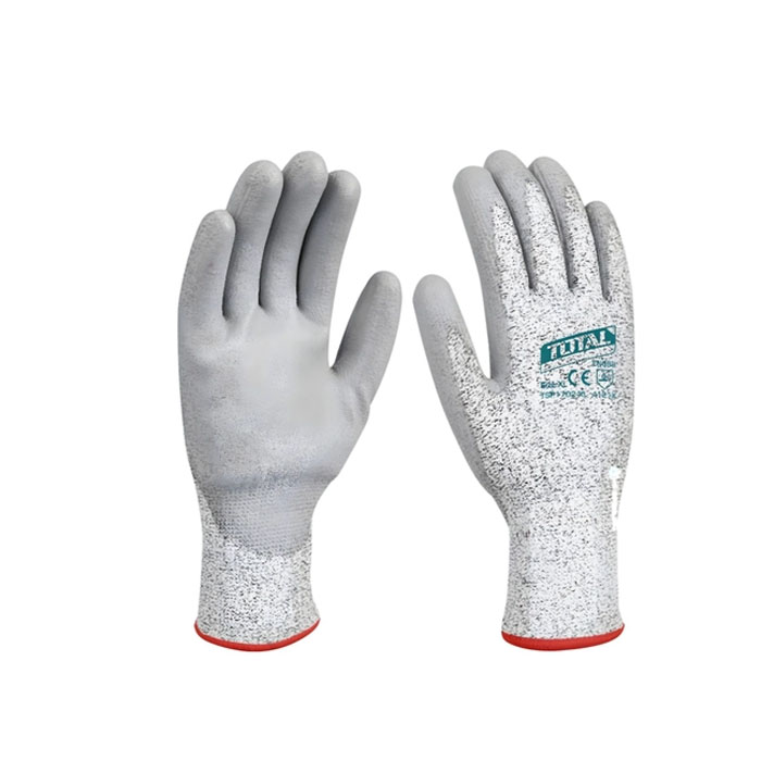 Găng tay chống cắt size XL Total TSP1702-XL