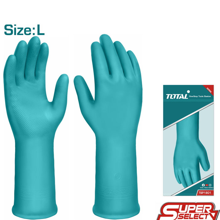 Găng tay nhựa PVC size L Total TSP1801