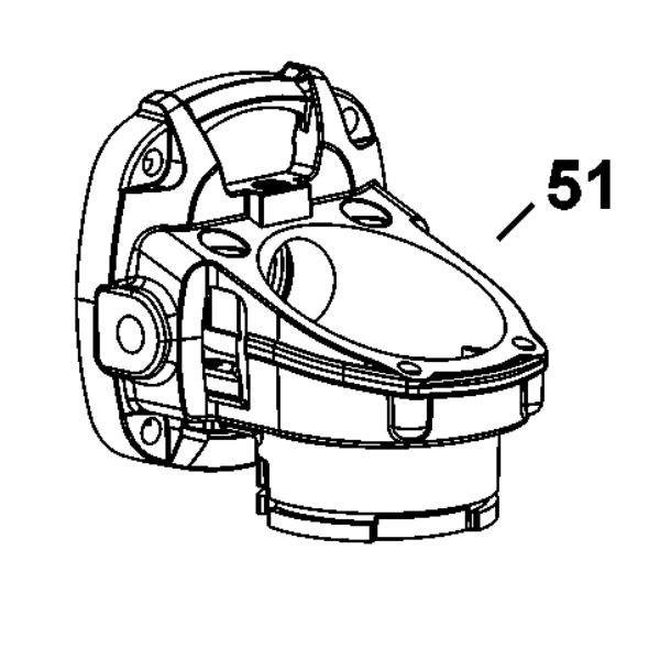 Hộp chứa bánh răng máy mài góc Dewalt N109173