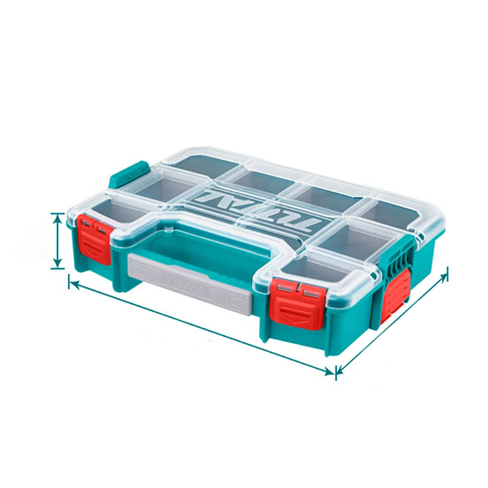 Hộp nhựa nhiều ngăn đựng linh kiện Total TPBX1121 12"