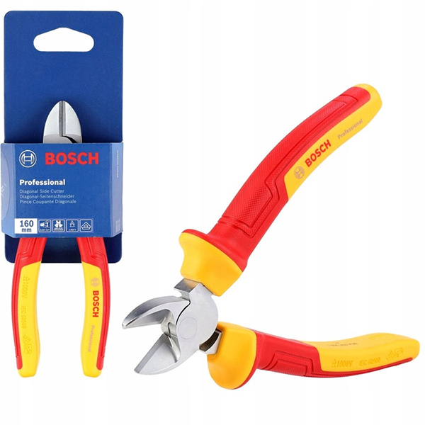 Kềm cắt chéo cách điện VDE 160 mm Bosch 1600A02ND9