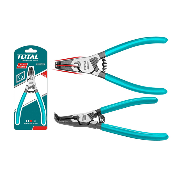 Kềm mở phe ngoài đầu cong 180mm Total THTJ21802