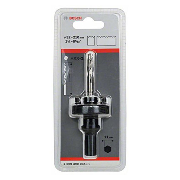 Khớp nối lục giác HEX 32-210mm Bosch 2609390034