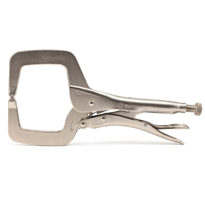 Kìm bấm chết mỏ kẹp Sata 71601 11"