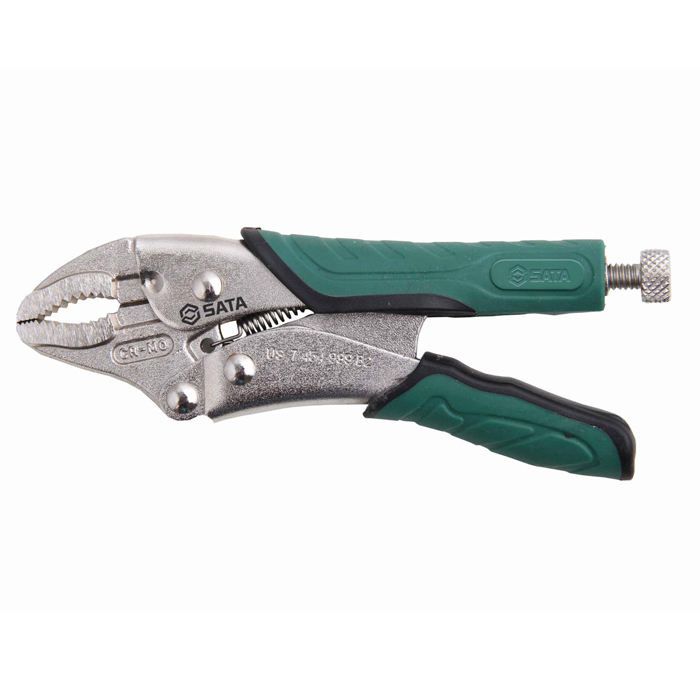 Kìm bấm chết mũi cong SATA 71105 5" (140mm)