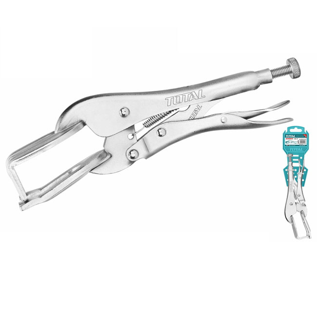 Kìm bấm hàn mỏ dẹp Total THT1921003 10"