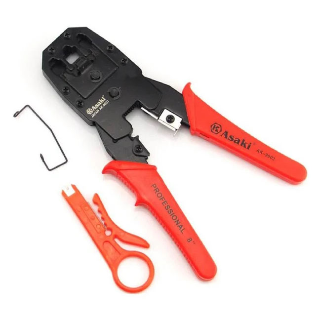 Kìm bấm mạng 8" Asaki AK-9003