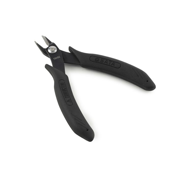 Kìm cắt cạnh linh kiện điện tử SATA 75102