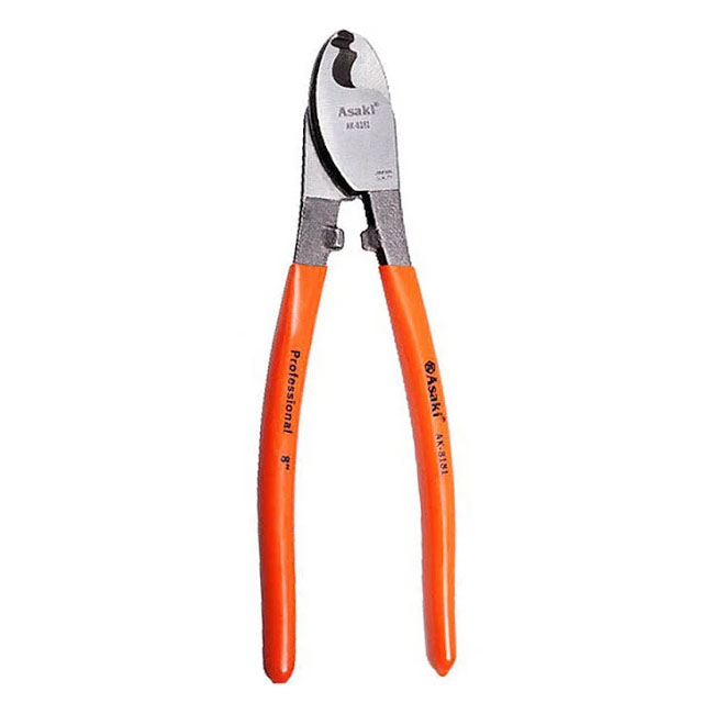 Kìm cắt cáp Asaki AK-8180 6"