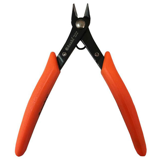 Kìm cắt chân mạch điện tử Asaki AK-8140 5"