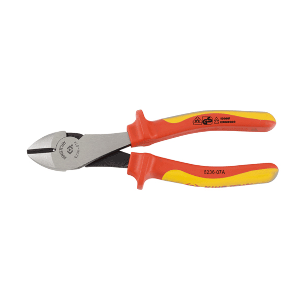 Kìm cắt đỏ xanh Kingtony 6236-07A 7"