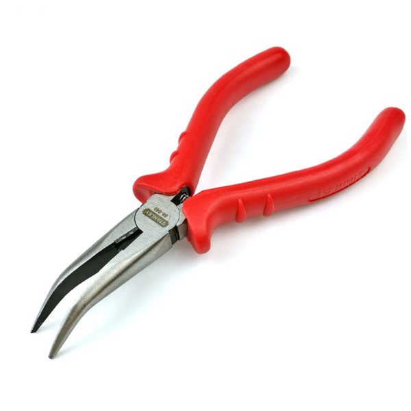 Kìm mũi nhọn mỏ cong Stanley 84-049 5"