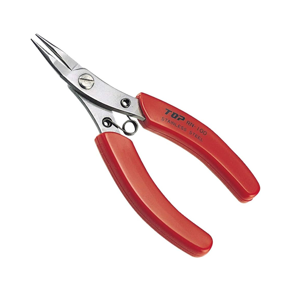 Kìm nhọn không gỉ mũi tròn TOP Japan RN-100