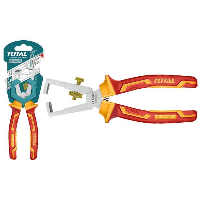 Kìm tuốt dây cách điện 1000V Total THTIP2661 6"