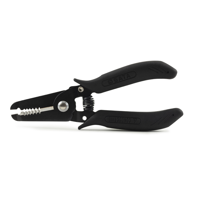 Kìm tuốt dây điện 5" SATA 75141 0.8-2.6mm