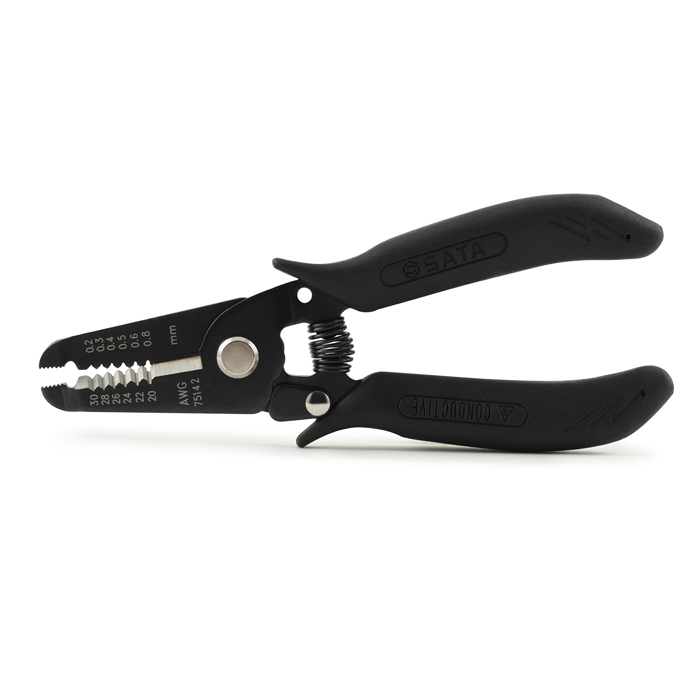 Kìm tuốt dây điện 5" SATA 75142 0.2-0.8mm